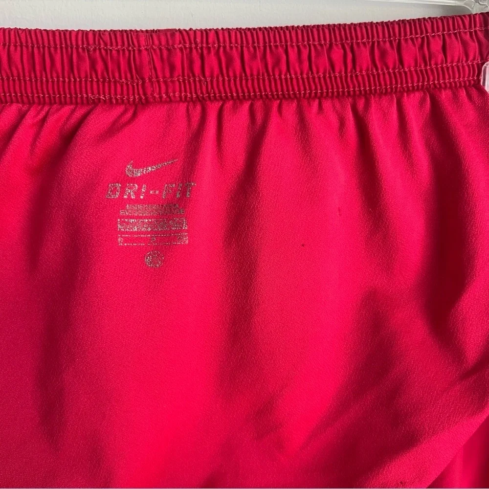 Women's Small Red Nike Dri-FIT Running Shorts - Picture 5 of 8